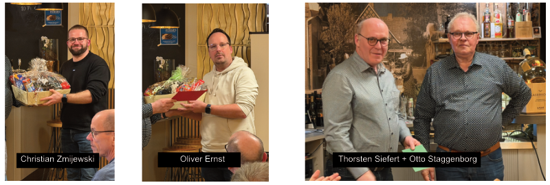 Danke an die scheidenden Mitglieder des Vorstandes